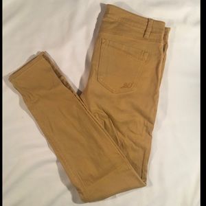 Express Mustard Stella Jean Leggings - 4